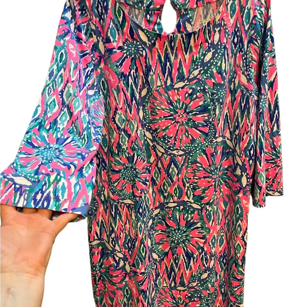 Lilly Pulitzer Bay Dress size XL - Picture 6 of 12